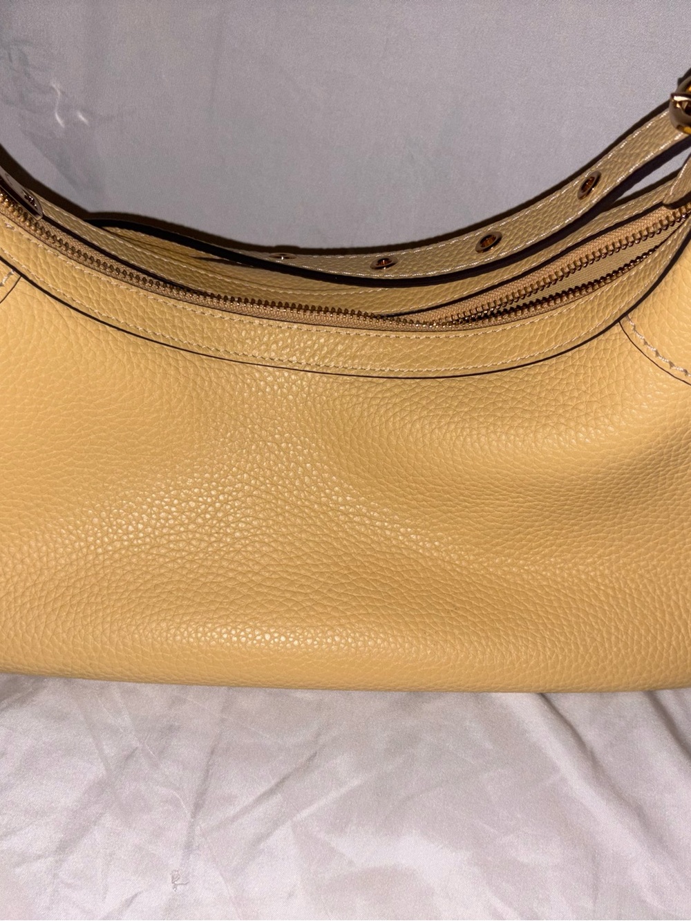 COACH Pebbled Leather Shoulder Bag - Picture 7 of 12
